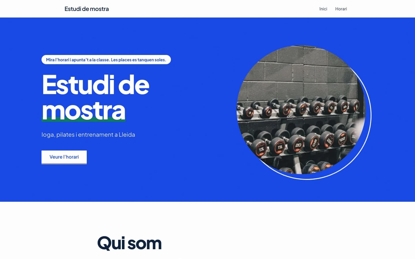 Portada d’exemple amb l’estil Fresc
