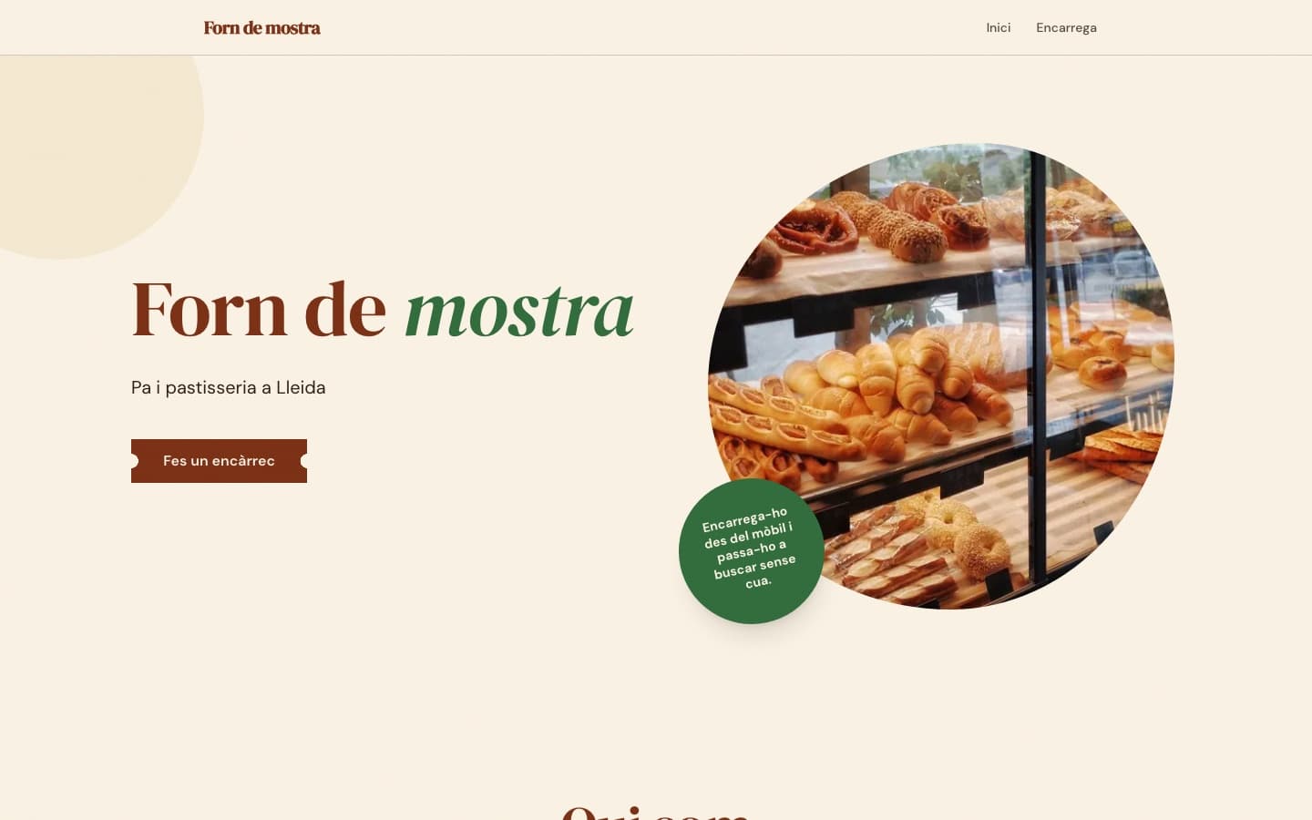 Portada d’exemple amb l’estil Mercat